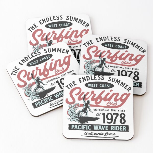 Item preview, Pacific Wave Rider West Coast Surfing Club California designed and sold by heedooppod.