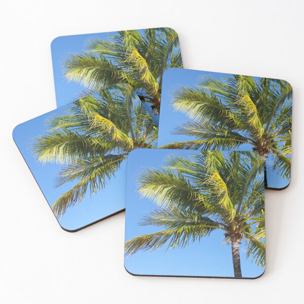 Item preview, Palm Tree Blue Sky Crop designed and sold by JMBennettPhotos.
