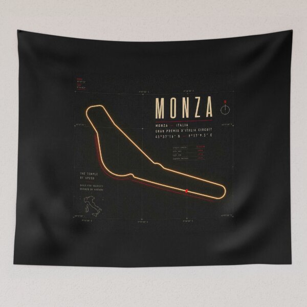 Item preview, Where Speed Becomes Timeless Art Monza #4 designed and sold by Helios Be. Lavsh.