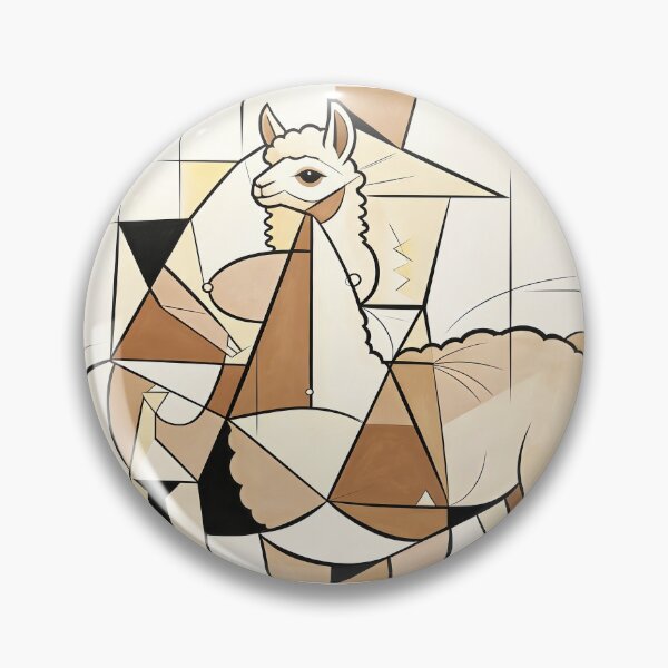 Item preview, cubist animal artwork designed and sold by forget45studio.