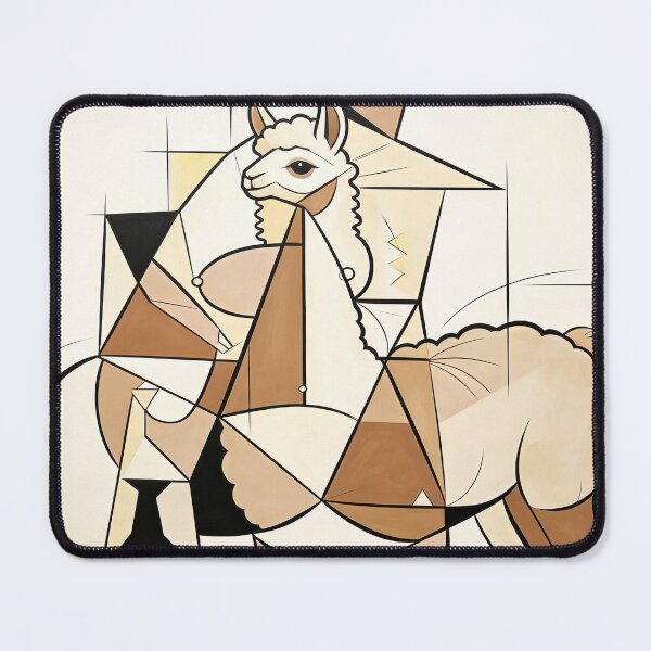 Item preview, cubist animal artwork designed and sold by forget45studio.