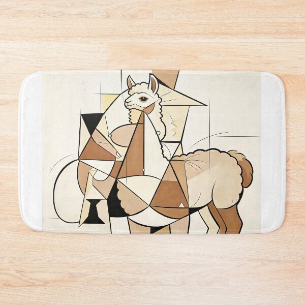 Item preview, cubist animal artwork designed and sold by forget45studio.