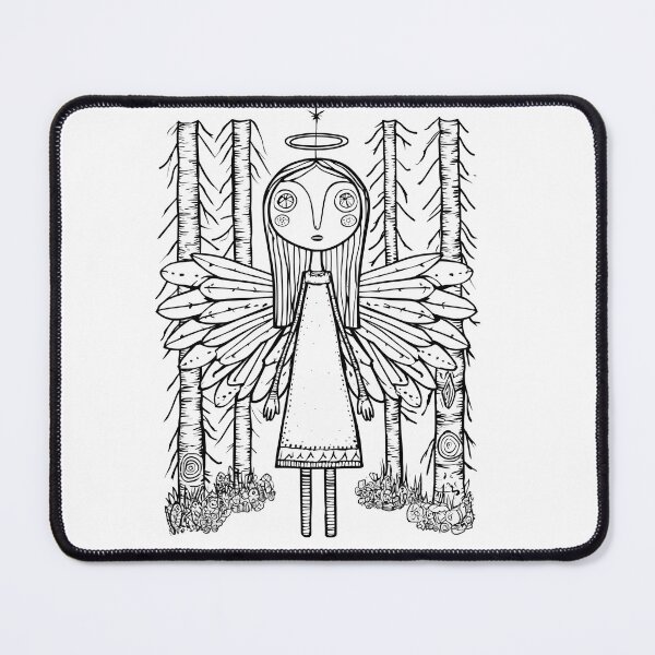 Item preview, Whimsical Angel Ink Art designed and sold by SiralyInk.