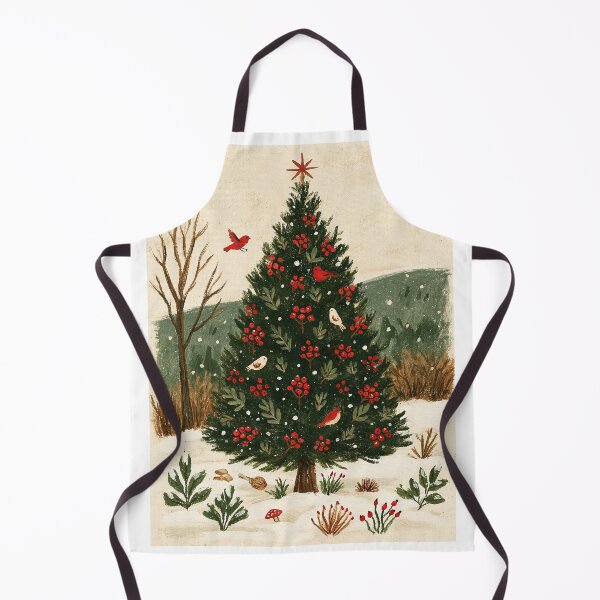 Item preview, Vintage Christmas tree card designed and sold by MendaciousMina.