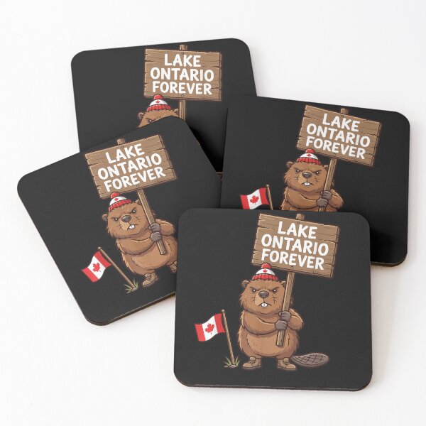 Item preview, Lake Ontario Forever Animal Beaver Funny Anti Lake America designed and sold by leevekaArt.
