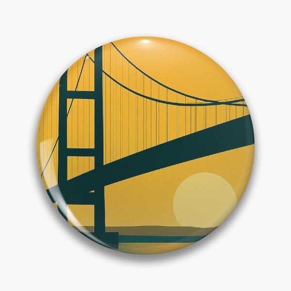 Item preview, Hull Retro Travel Poster – Humber Bridge Wall Print designed and sold by StillandStory.