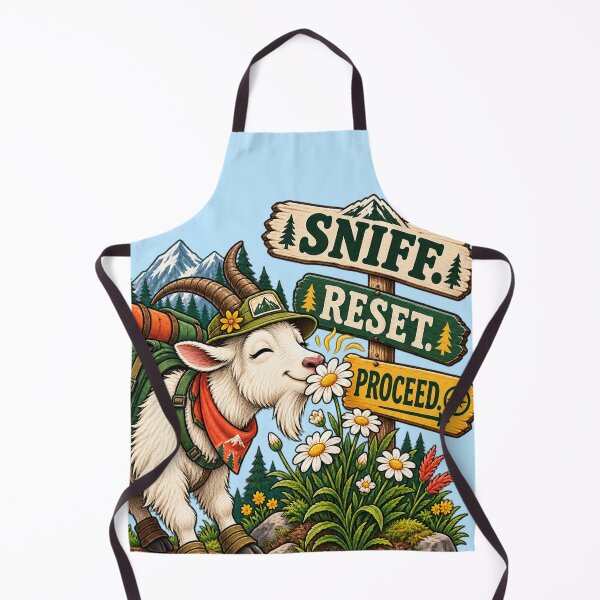 Item preview, Sniff Reset Proceed Hiking Goat Mountain Nature Explorer designed and sold by SVox.