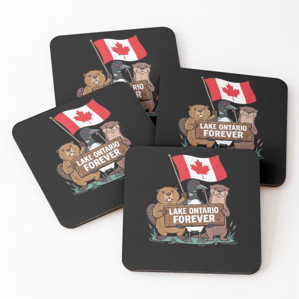 Item preview, Lake Ontario Forever Animals Flag Funny Anti Lake America designed and sold by ArtByimamS.