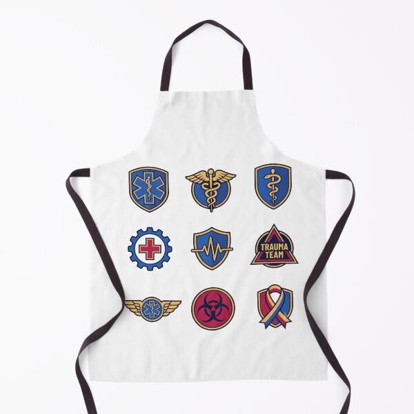 Item preview, Medical Insignia Shield Star of Life Caduceus Trauma Team Sticker Pack designed and sold by Animer-art1.