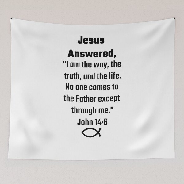 Item preview, John 14:6– The Way, The Truth, The Life | Christian Faith designed and sold by MJ3in1.