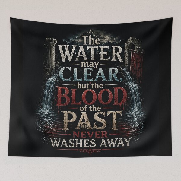 Item preview, The Blood of the Past Never Washes Away designed and sold by nikkolaus.