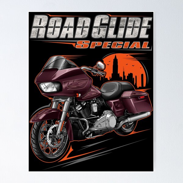 Item preview, Motorcycle Road Glide Special FLTRXS 2017 Hard Candy Mystic Purple Flake for Motorcycle Riders designed and sold by MotoApparelHub.