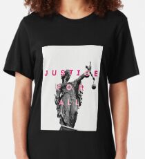 Justice For All Libra Slim Fit T-Shirt