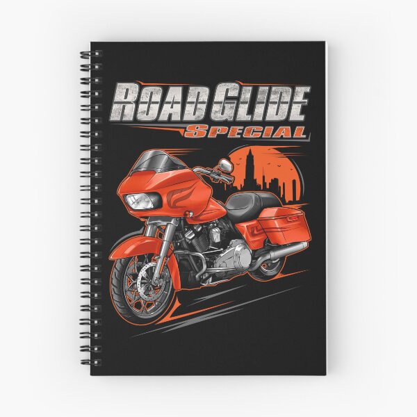 Item preview, Motorcycle Road Glide Special FLTRXS 2017 Laguna Orange for Motorcycle Riders designed and sold by MotoApparelHub.