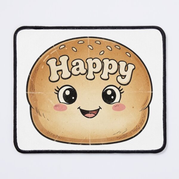 Item preview, Retro Happy Burger Graphic designed and sold by The best online style shop.