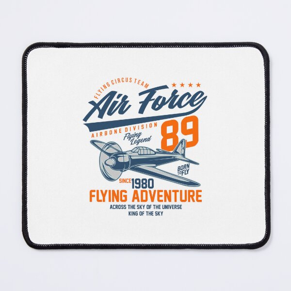 Item preview, Vintage Air Force Airborne Division Propeller Airplane designed and sold by heedooppod.