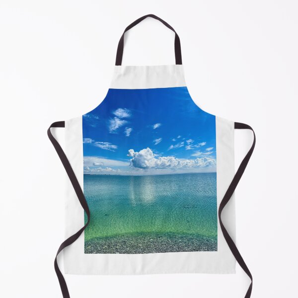 Item preview, Big fluffy cloud with gradient water view designed and sold by ClarissaFlora.