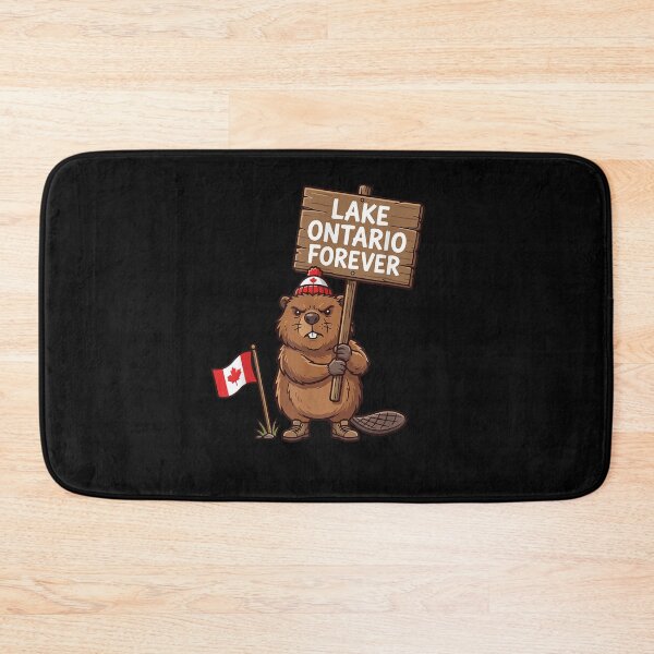 Item preview, Lake Ontario Forever Animals Flag Funny Anti Lake America designed and sold by ArtByimamS.