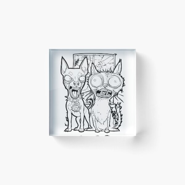 Item preview, Crazy Pets On The Edge designed and sold by SiralyInk.