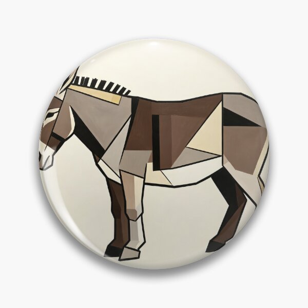 Item preview, cubist animal artwork designed and sold by forget45studio.