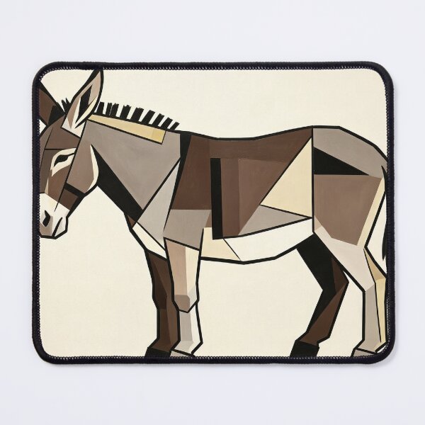 Item preview, cubist animal artwork designed and sold by forget45studio.