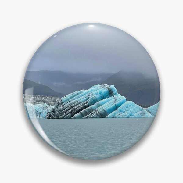 Item preview, Iceland Ashy Icebergs designed and sold by ClarissaFlora.