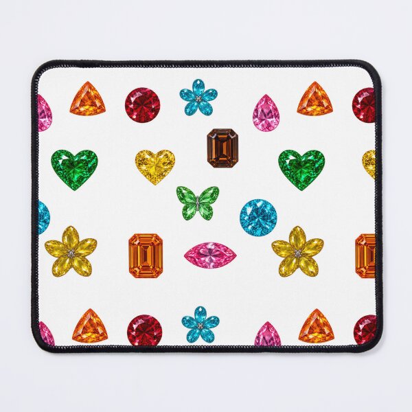 Item preview, Colorful Gemstone Collection – Sparkling Crystal Jewelry Art designed and sold by Shiningsticker8.