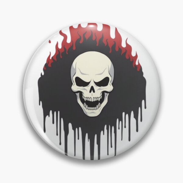 Item preview, Inferno Skull – Flaming Dark Art designed and sold by EleganceStudio.