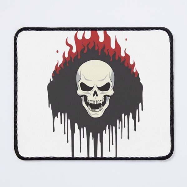 Item preview, Inferno Skull – Flaming Dark Art designed and sold by EleganceStudio.