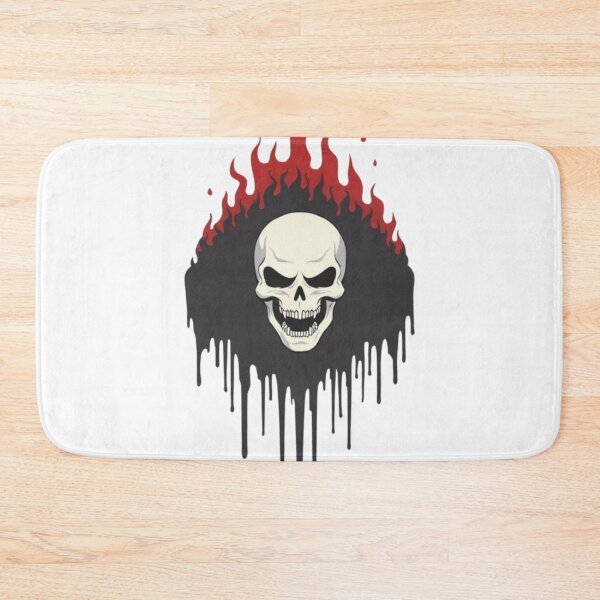 Item preview, Inferno Skull – Flaming Dark Art designed and sold by EleganceStudio.