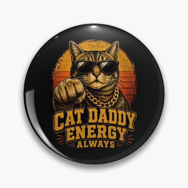 Item preview, Cat Daddy Energy Always designed and sold by Animavera.