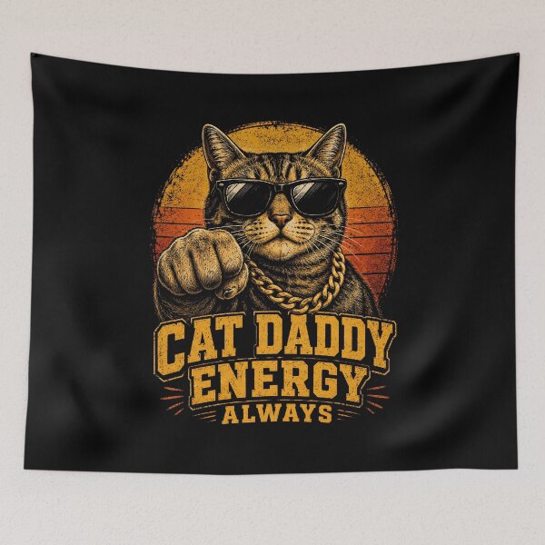 Item preview, Cat Daddy Energy Always designed and sold by Animavera.