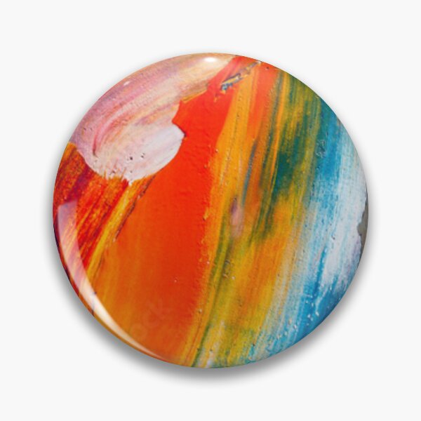 Item preview, Vibrant Abstract Oil Paint Texture Brush Stroke Wall Art Main Tag designed and sold by LuxocaDesigns24.