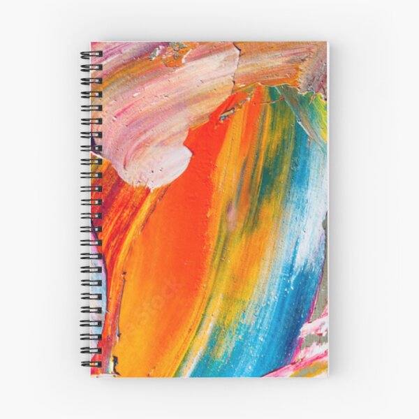 Item preview, Vibrant Abstract Oil Paint Texture Brush Stroke Wall Art Main Tag designed and sold by LuxocaDesigns24.