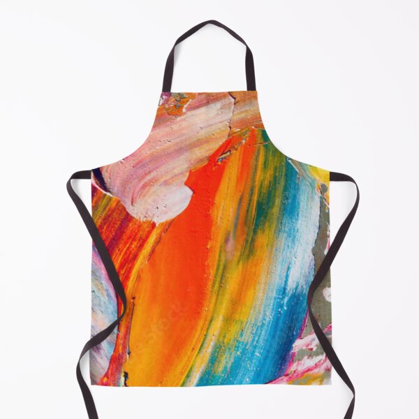 Item preview, Vibrant Abstract Oil Paint Texture Brush Stroke Wall Art Main Tag designed and sold by LuxocaDesigns24.