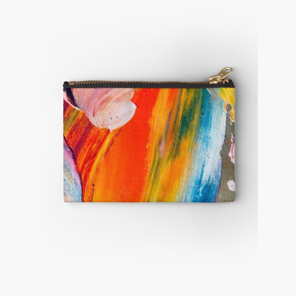 Item preview, Vibrant Abstract Oil Paint Texture Brush Stroke Wall Art Main Tag designed and sold by LuxocaDesigns24.