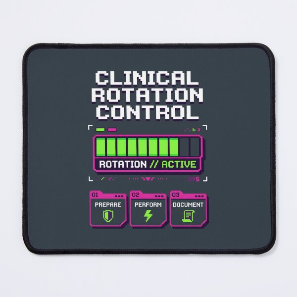 Item preview, Clinical Rotation Control - Nursing Student Gamer Gift designed and sold by SplashTastic.