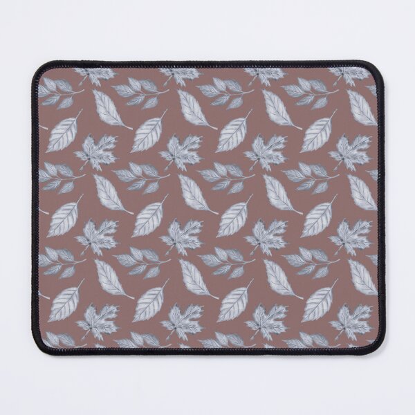 Item preview, Dusty Mauve Autumn Leaf Pattern | Vintage Botanical Art designed and sold by ​Jyoti Digital Artist.