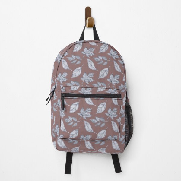 Item preview, Dusty Mauve Autumn Leaf Pattern | Vintage Botanical Art designed and sold by Jyoti Digital Artist.