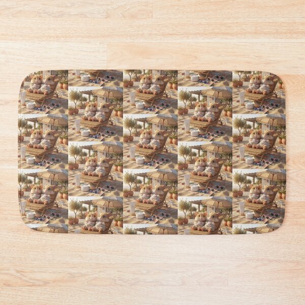 Item preview, Cute Hamsters Summer Beach Vacation. designed and sold by JoyNest = "The nest of joy".