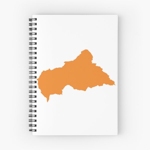 Item preview, Central African Republic Love in Orange designed and sold by Maren Misner.