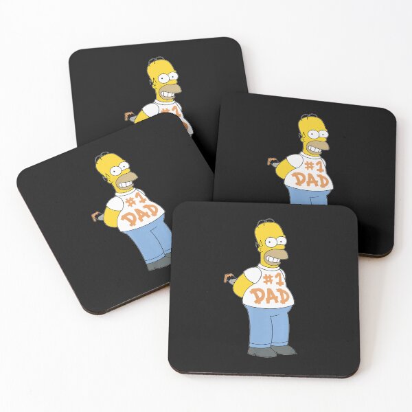 Item preview, Yellow Cartoon Family Donut Loving Dad Number 1 Dad Father S designed and sold by ZachDowns.