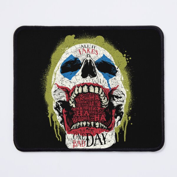 Item preview, Joker One Bad Day Horror Skull Design designed and sold by BrianmiOver.