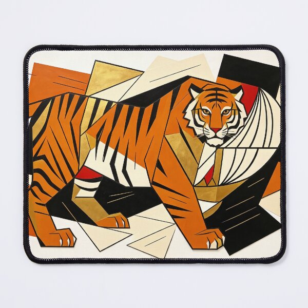 Item preview, cubist animal artwork designed and sold by forget45studio.