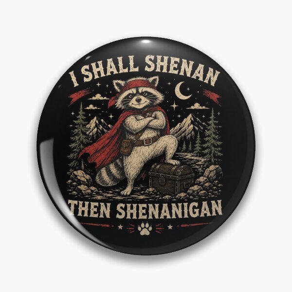 Item preview, I Shall Shenan Then Shenanigan Funny Raccoon, Mischief Animal Sarcastic Gift designed and sold by Cchotlan.
