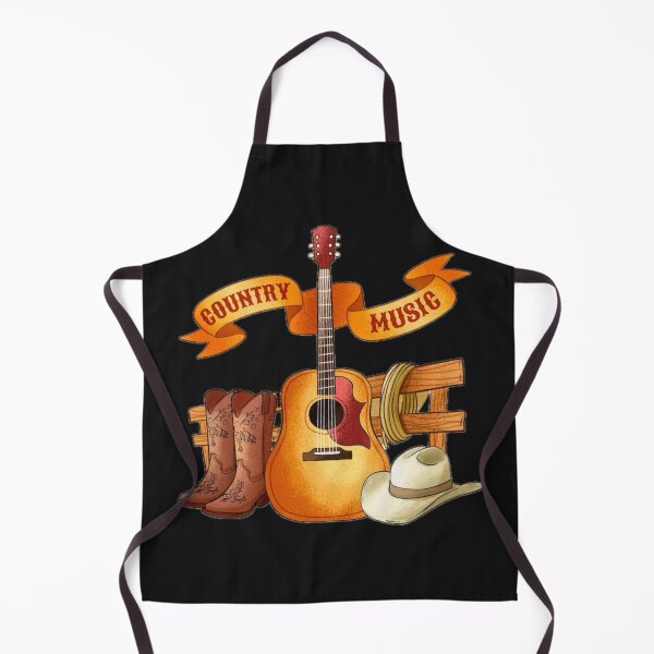 Item preview, Country Music Cowboy Boots Guitar Hat Western  designed and sold by Tee-Shirt-Topia.