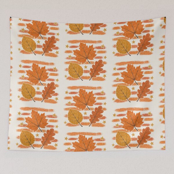 Item preview, Vintage Autumn Leaves Retro Fall Graphic | Maple Oak Birch Botanical Design designed and sold by SkyTastic.