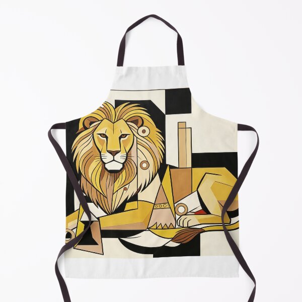 Item preview, cubist animal artwork designed and sold by forget45studio.