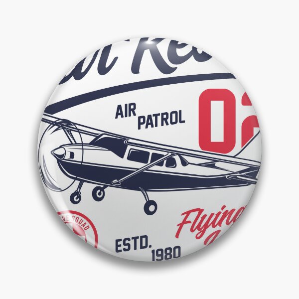 Item preview, Vintage Air Rescue Search And Rescue Patrol Airplane designed and sold by heedooppod.