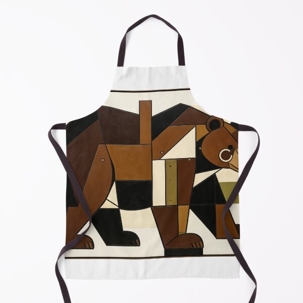 Item preview, cubist animal artwork designed and sold by forget45studio.